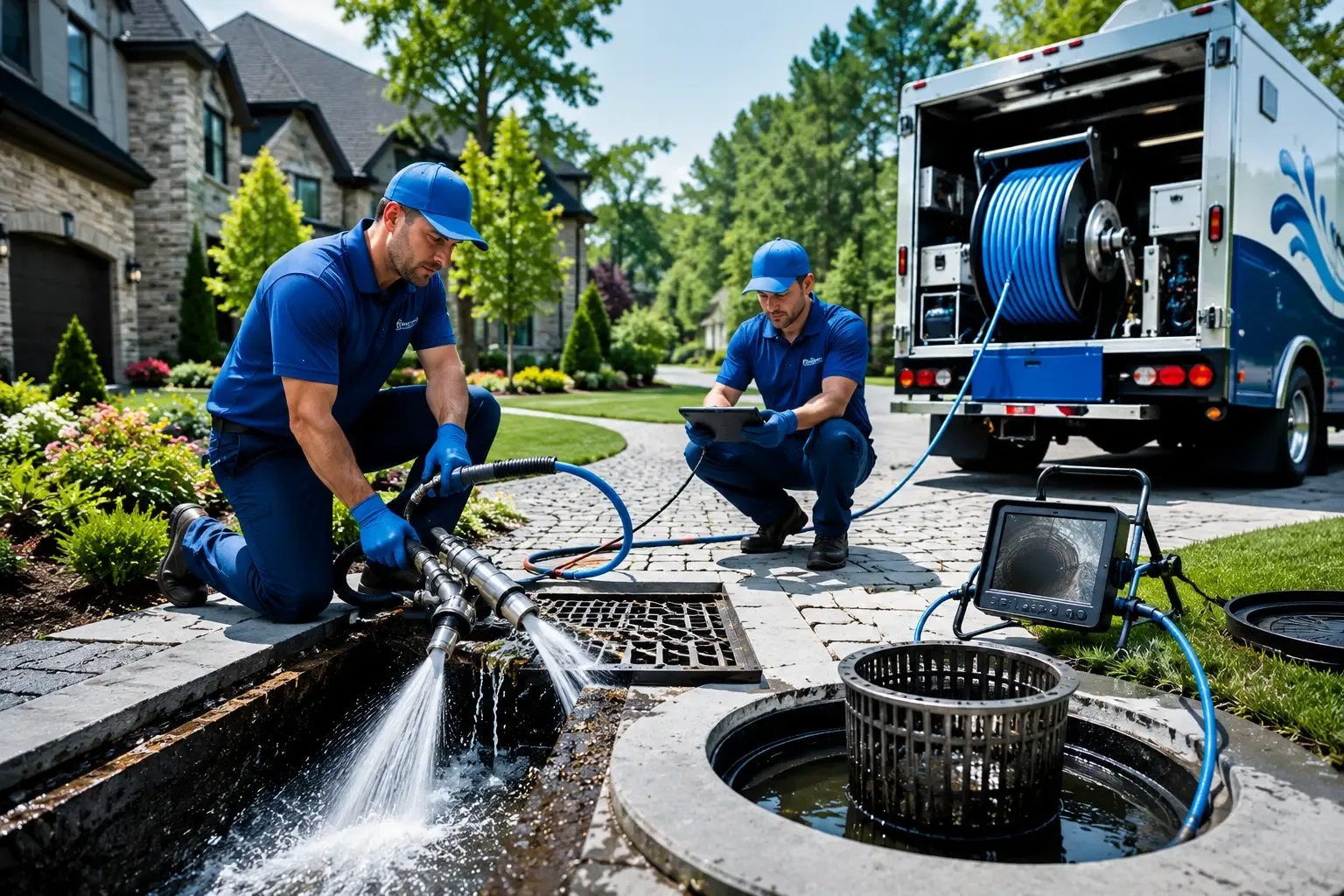 Local outdoor drain cleaning professionals in Teton, ID